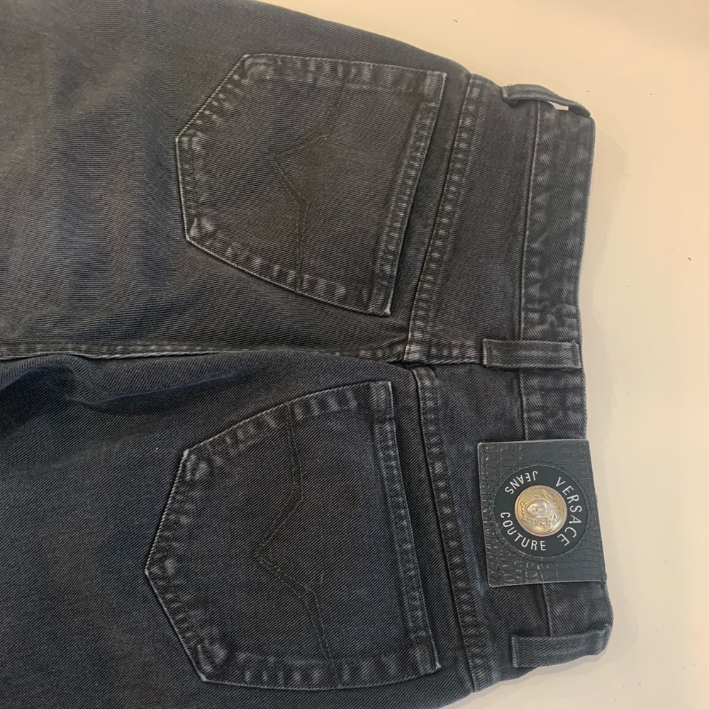 Vintage real Versace black jean size 29